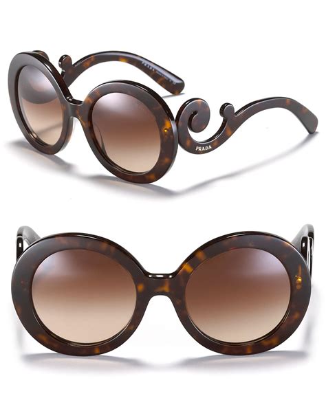 prada baroque sunglasses round face|prada baroque sunglasses knockoff.